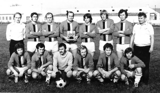  Pobedimskí futbalisti v&nbsp;70. rokoch 20.&nbsp;storočia