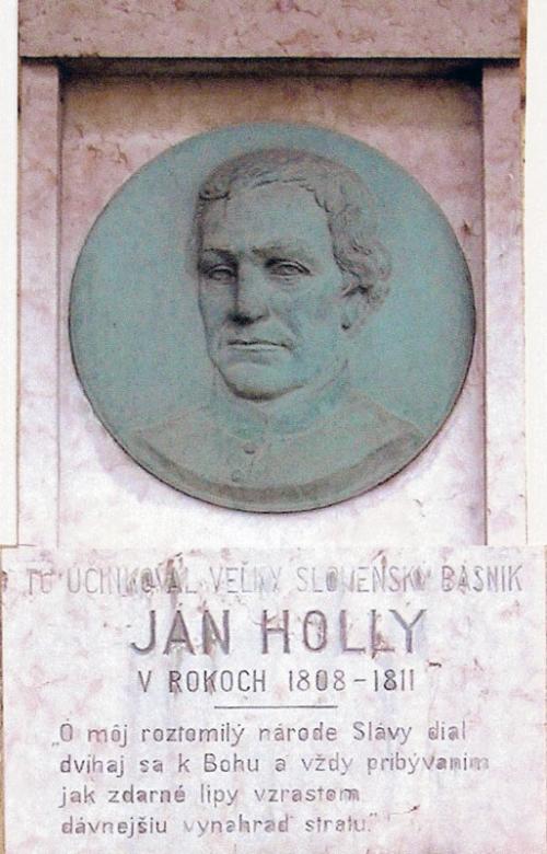 Pamätná tabuľa Jána Hollého